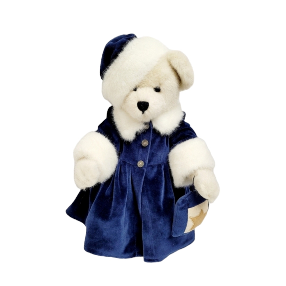 Boyd's Bears Alexis Berriman Snow Queen Wearing Velvet Hat Coat & Pants 16"